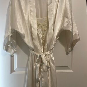 Elegant  Nightgown & Robe
